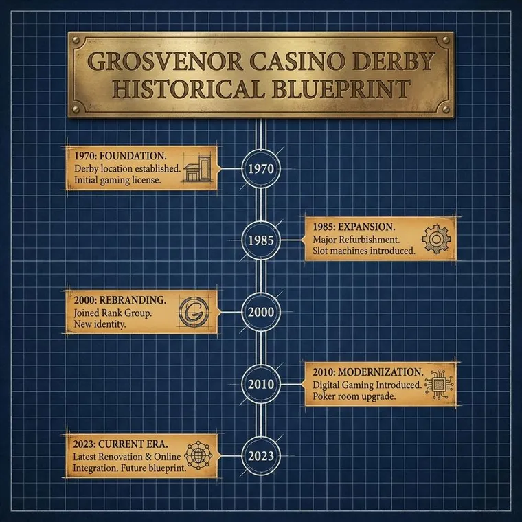 history and heritage of the casino — Grosvenor Casino Derby